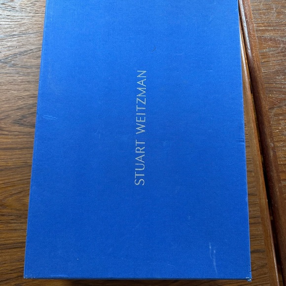 Mid calf Black healed Suede Stuart Weitzman boots - Picture 5 of 7